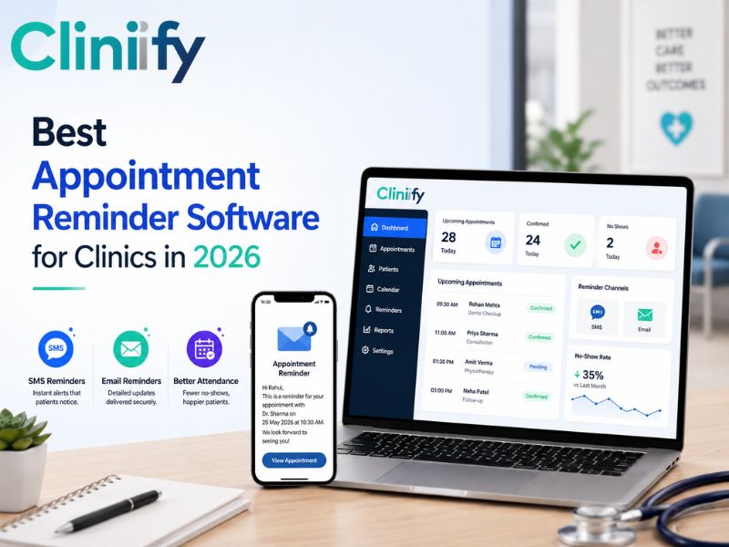 Best appointment reminder software for clinics helping reduce no-show patients with automated scheduling and reminders